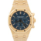 Unpolished Audemars Piguet Royal Oak 26320BA.OO.1220BA.02 Blue 41mm Box Papers