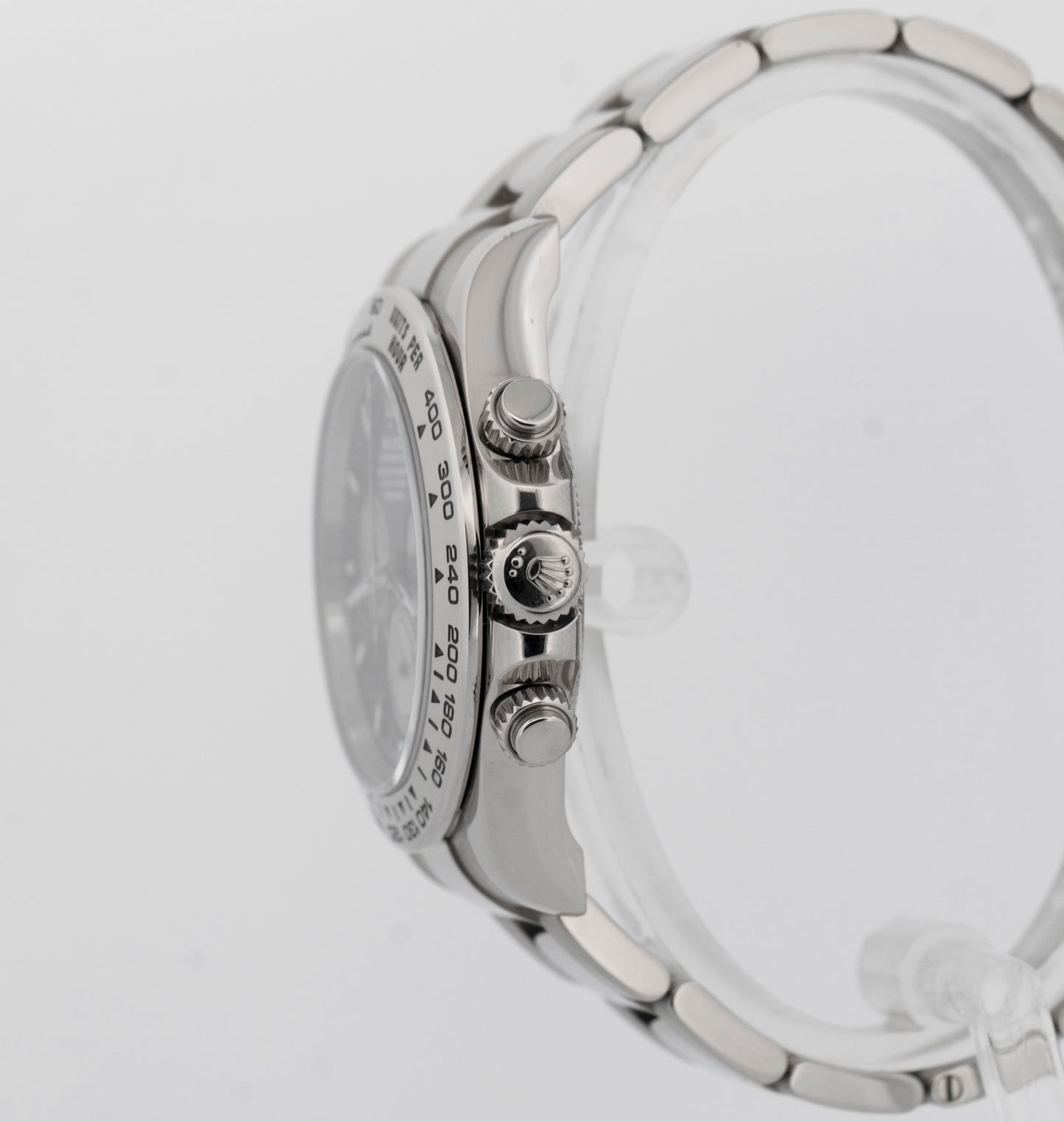 PAPERS Rolex Daytona Cosmograph Black 18K White Gold 40mm 126509 Watch BOX