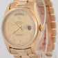 Rolex Day-Date President Champagne Roman 36mm 18K Yellow Gold Watch 18038
