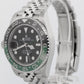 2022 PAPERS Rolex GMT-Master II 'SPRITE' BLACK Steel 40mm 126720 VTNR Watch BOX