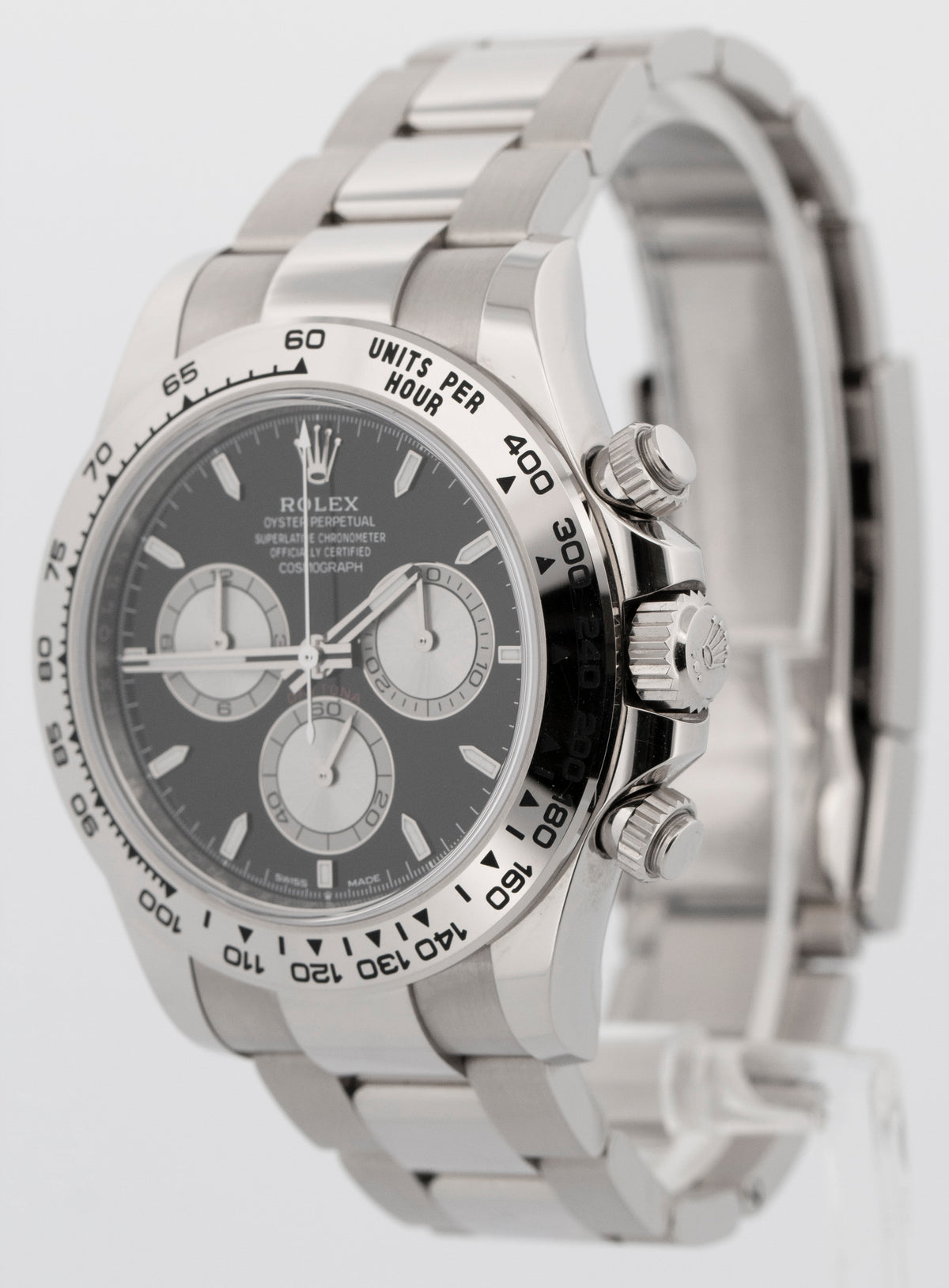 2025 Rolex Daytona Cosmograph 126509 Black 18K White Gold 40mm Watch Box Papers