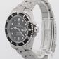 NOS STICKERED 2001 PAPERS Rolex Submariner Date BLACK Steel 40mm 16610 Watch BOX