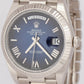 NEW 2024 PAPERS Rolex Day-Date President 40mm BLUE OMBRE White Gold 228239 BOX