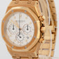 Audemars Piguet Royal Oak Chronograph 25960BA White "Kasparov" 18k Gold 39mm