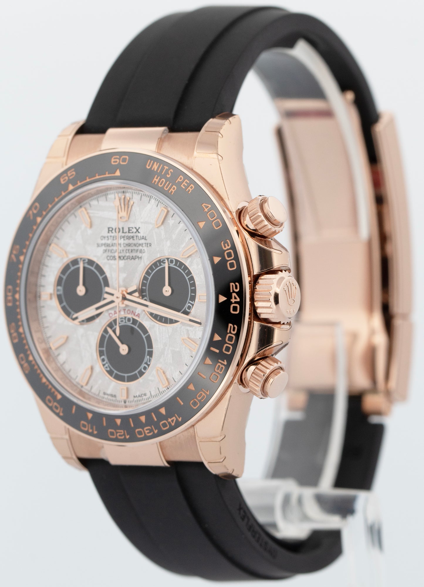 NEW STICKERED PAPERS Rolex Daytona Cosmograph Rose Gold 40mm 126515 LN Watch BOX