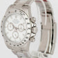 NOS FULLY STICKERED 2015 PAPERS Rolex Daytona Cosmograph White 40mm 116520 BOX