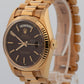 Rolex Day-Date President 1803 Brown Confetti 18K Yellow Gold 36mm Watch