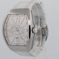 2021 PAPERS Franck Muller Vanguard WHITE Steel 45mm V45 SC DT AC BC Watch BOX