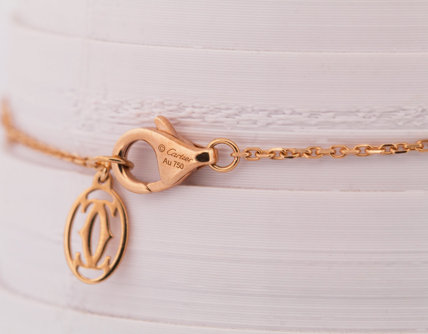 2023 PAPERS Cartier d'Amour Mini DIAMOND Bracelet 18K Rose Gold BOX