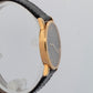 PAPERS Rolex Cellini 18K Yellow Gold Slate Steel Leather 5115/8 32mm Watch BOX