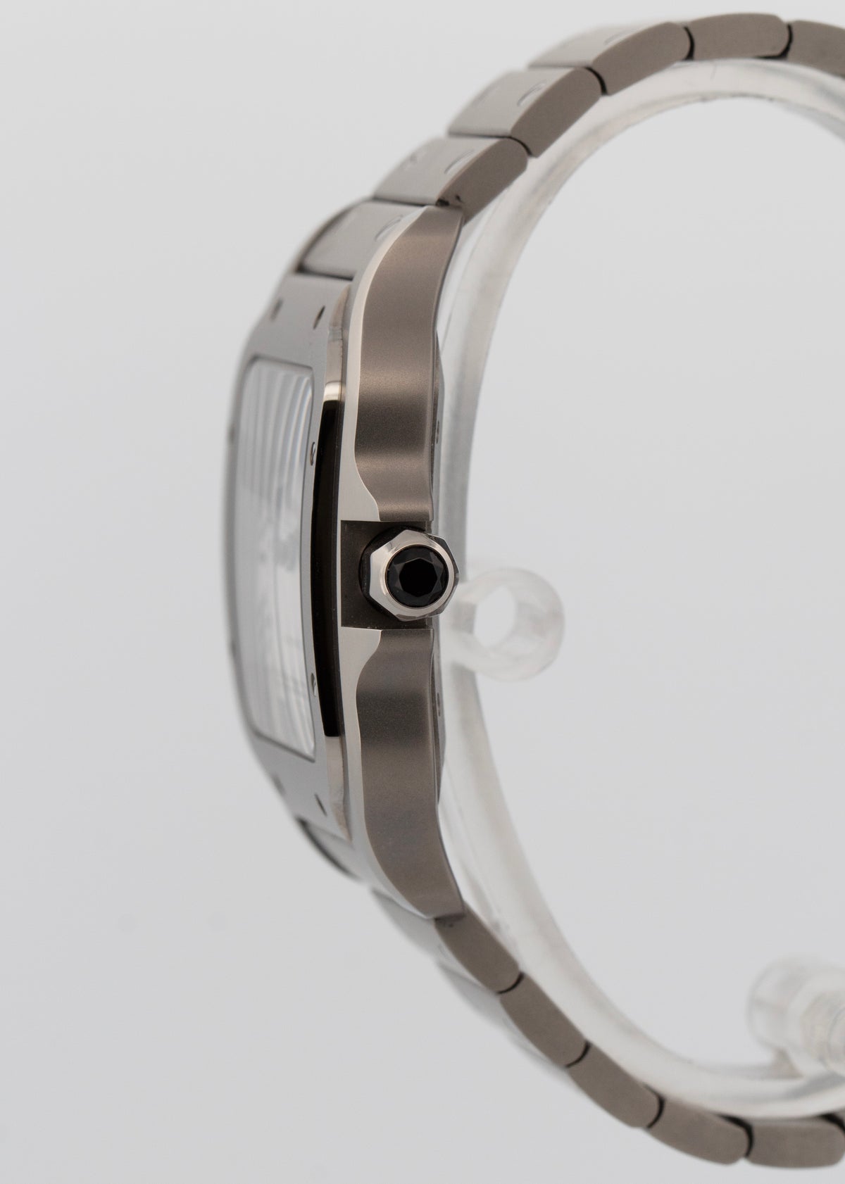 2026 Cartier Santos Large 4683 WSSA0089 39.8mm Titanium White Watch Box Papers