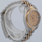 Ladies Rolex DateJust 26mm CHAMPAGNE Two-Tone 18K Yellow Gold JUBILEE 69173
