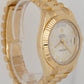 Rolex Day-Date II President 41mm SILVER ROMAN 18K Yellow Gold Watch 218238 BOX