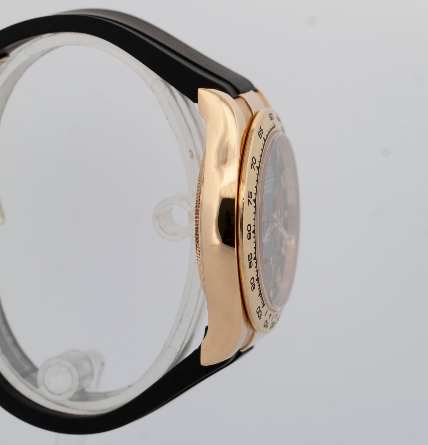 Rolex Daytona Cosmograph BLUE RACING Arabic 18K Yellow Gold REHAUT 116518 BOX