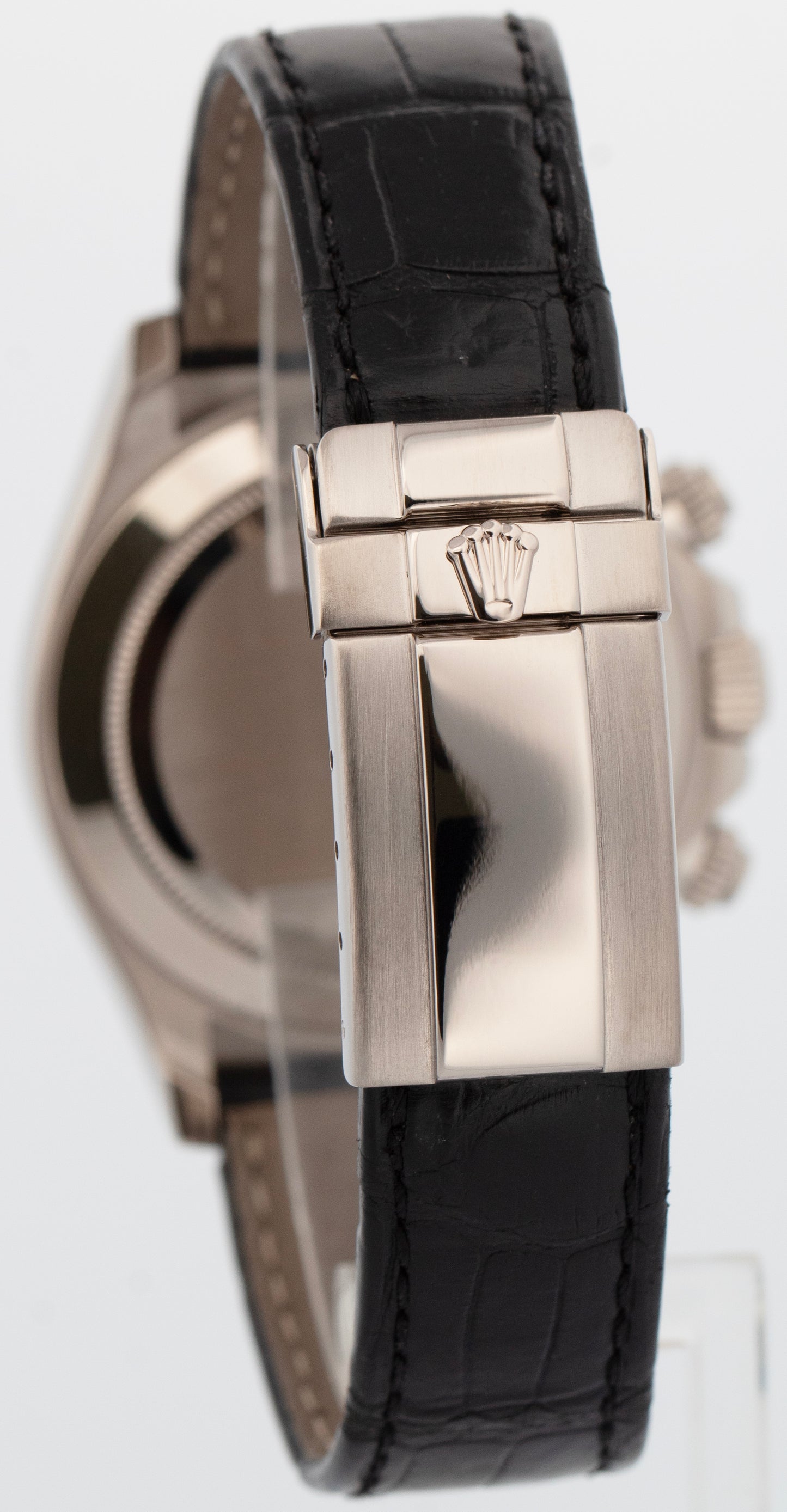 2014 PAPERS Rolex Daytona Cosmograph METEORITE 18K White Gold 40mm Watch 116519