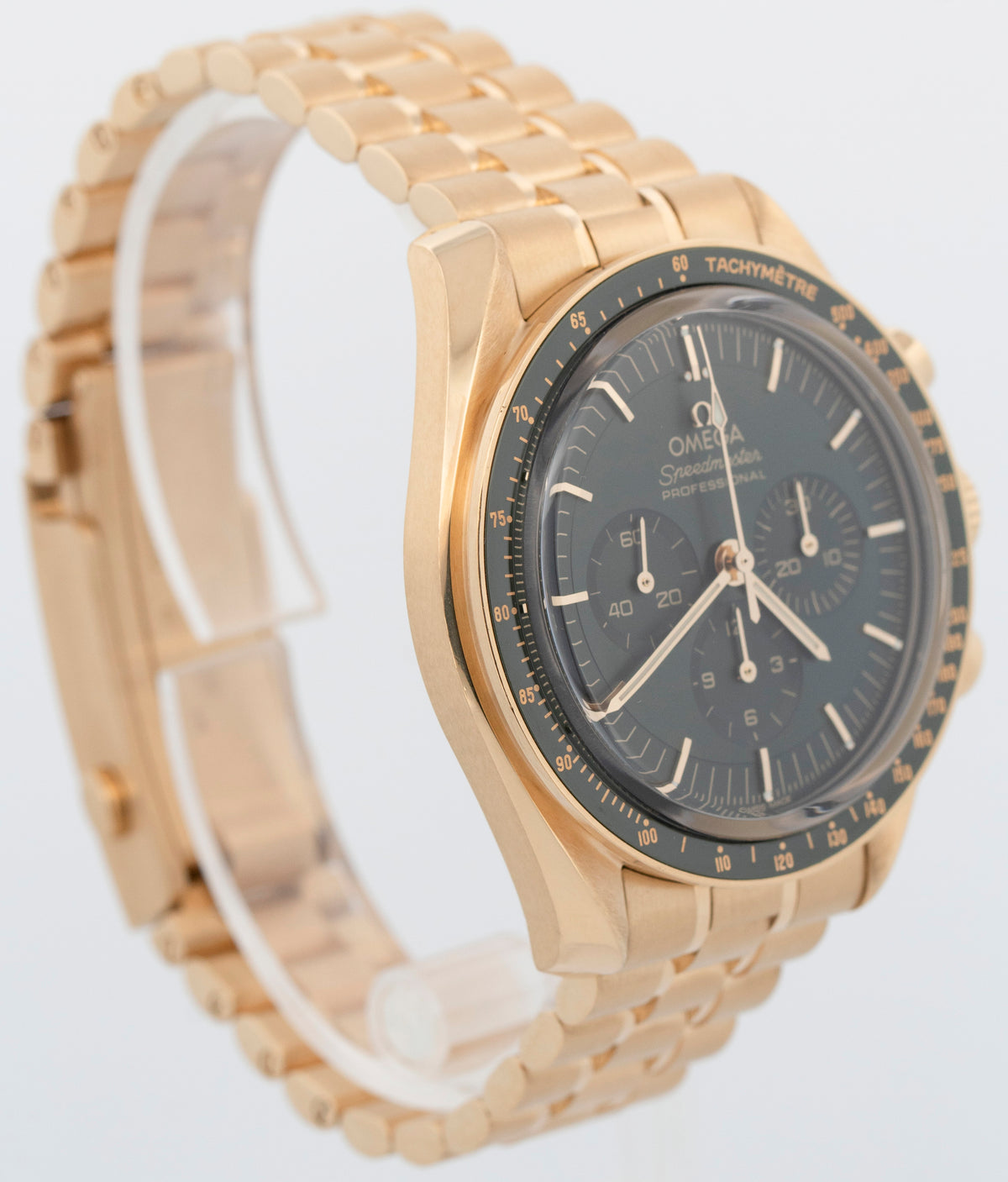 2023 Omega Speedmaster Professional 310.60.42.50.10.001 Green 42mm Box Papers