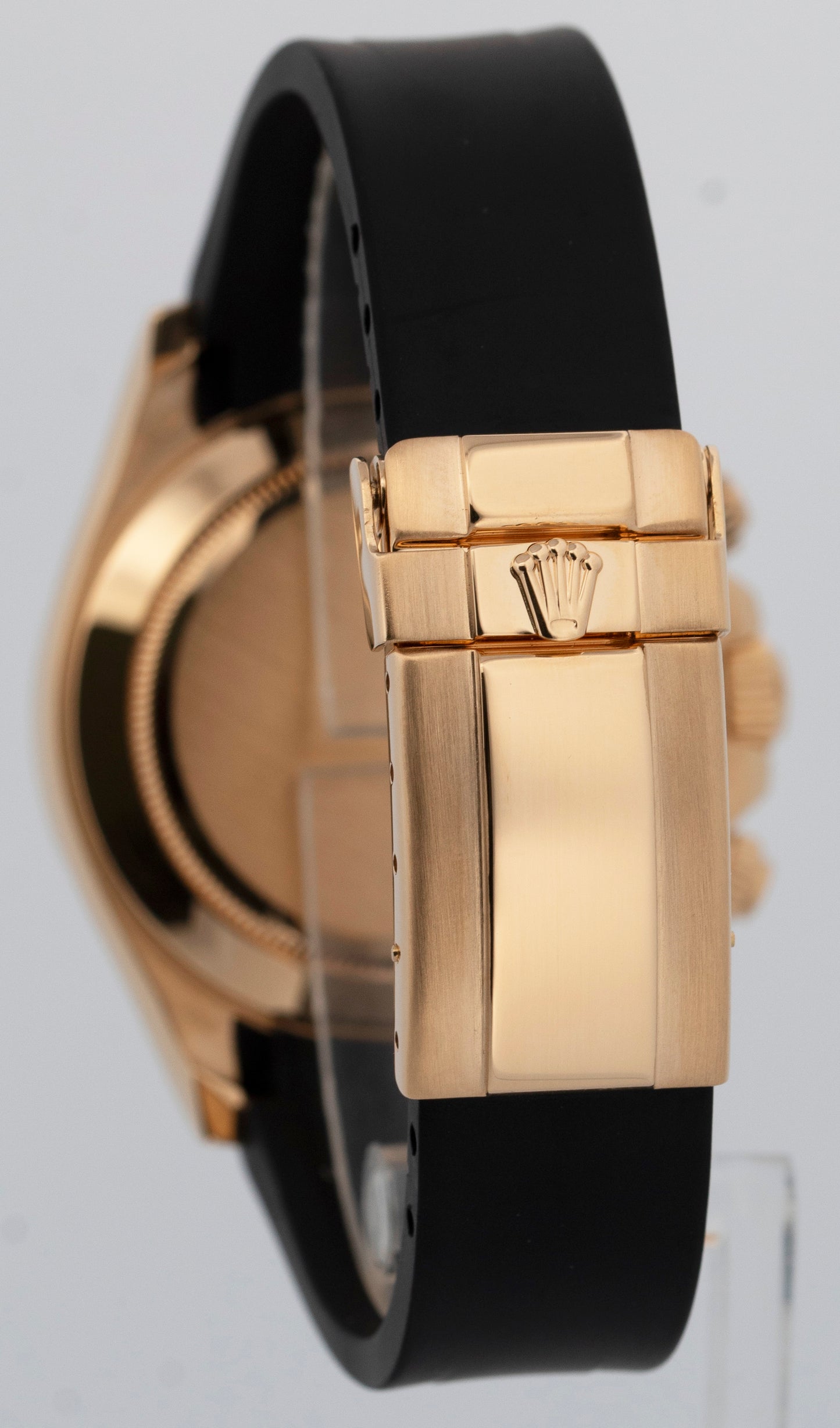 Rolex Daytona Cosmograph BLUE RACING Arabic 18K Yellow Gold REHAUT 116518 BOX