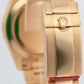STICKERED PAPERS Rolex Daytona GREEN JOHN MAYER 40mm 18K Yellow Gold 116508 BOX