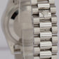 RSC CARD Rolex Day-Date President FACTORY DIAMOND 36mm Platinum Watch 18346