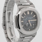 2018 Patek Philippe Nautilus Moonphase 5712/1A-001 Black Steel 40.5mm Box Papers