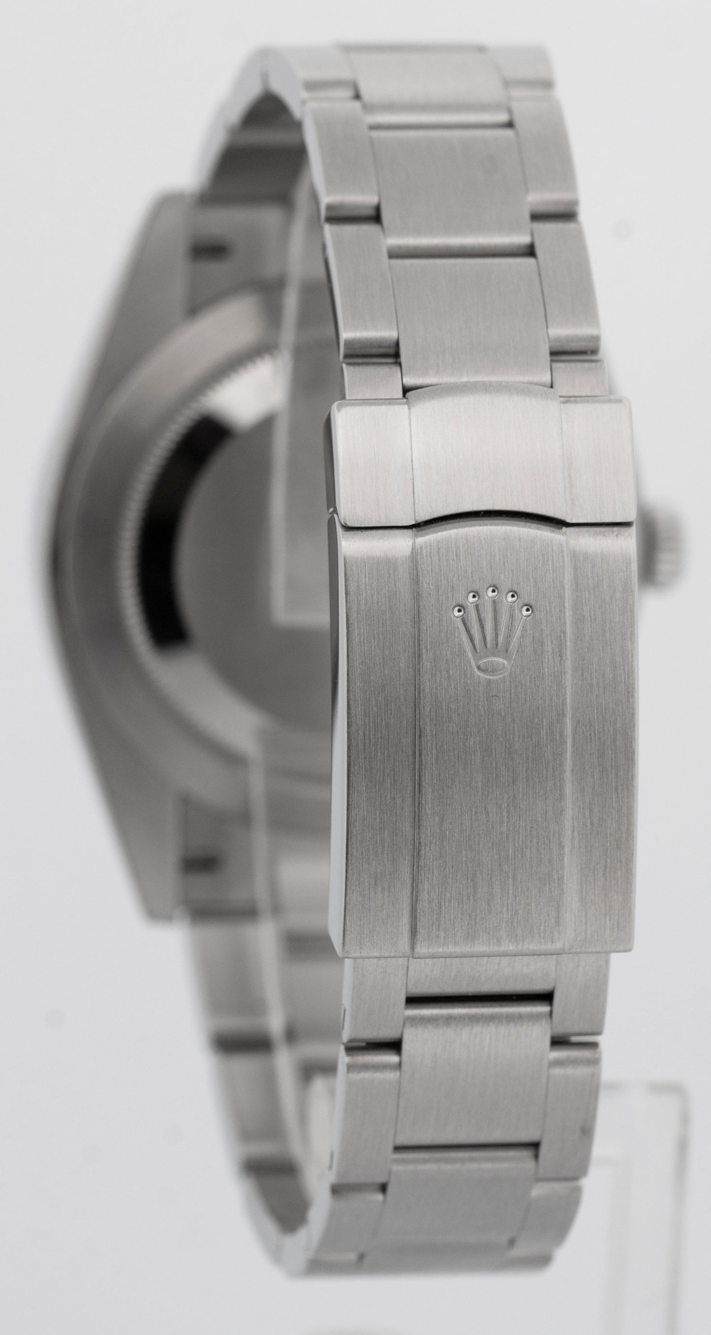 2024 PAPERS Rolex Oyster Perpetual 41mm BLACK Stainless Steel Watch 124300 BOX