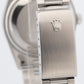 Rolex Oyster Perpetual Date White 34mm Oyster Stainless NO-HOLES Watch 15200