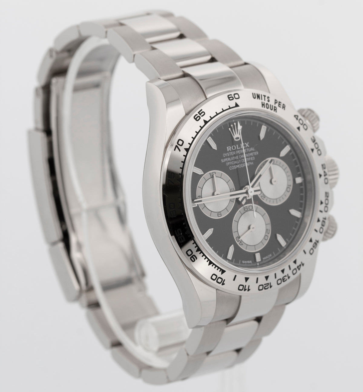 2025 Rolex Daytona Cosmograph 126509 Black 18K White Gold 40mm Watch Box Papers