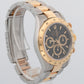2000 Rolex Daytona Cosmograph 16523 Black Two-Tone 40mm Watch Box Papers