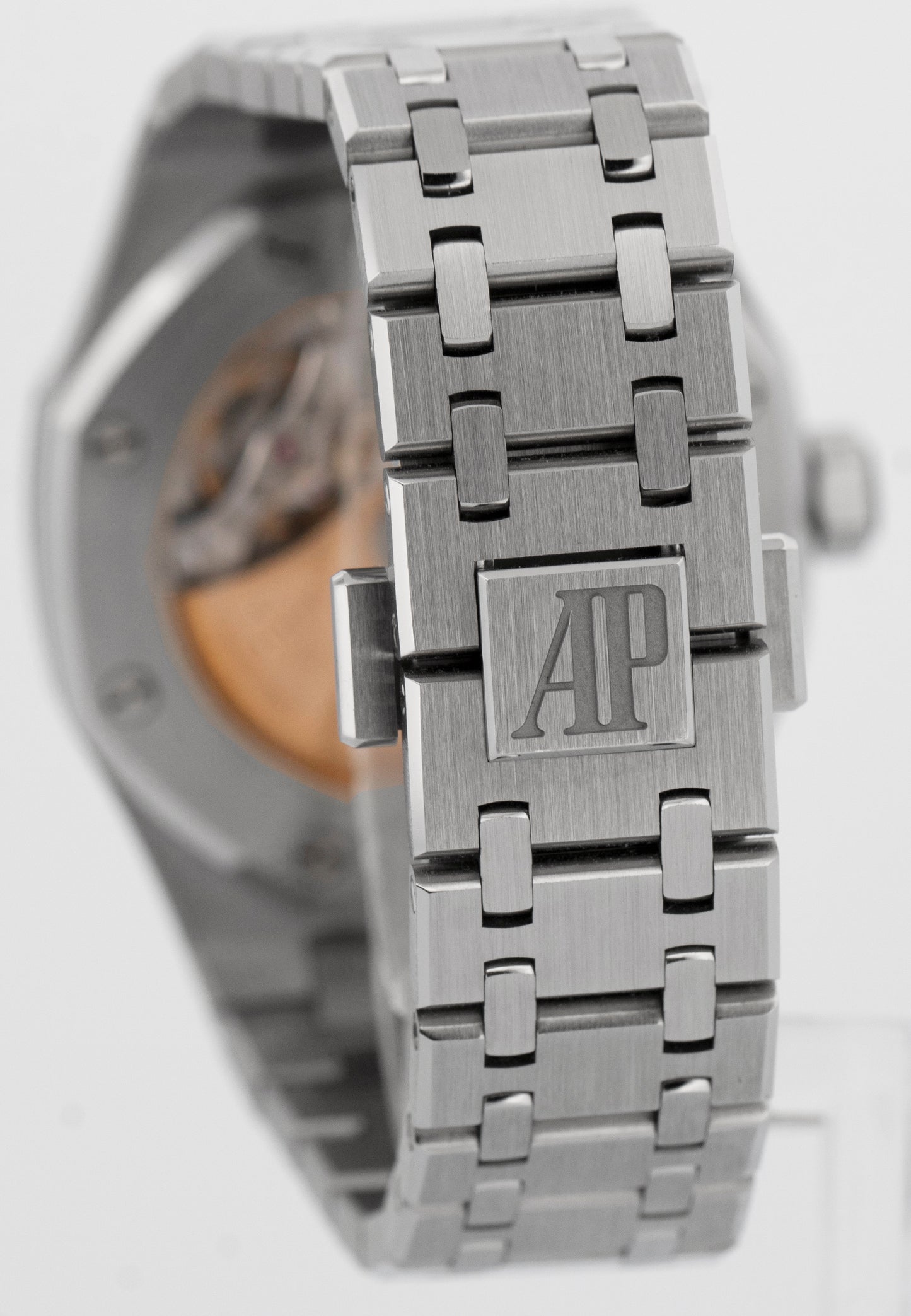 PAPERS Audemars Piguet Royal Oak RHODIUM Stainless 37mm 15450ST.OO.1256ST.02 BOX