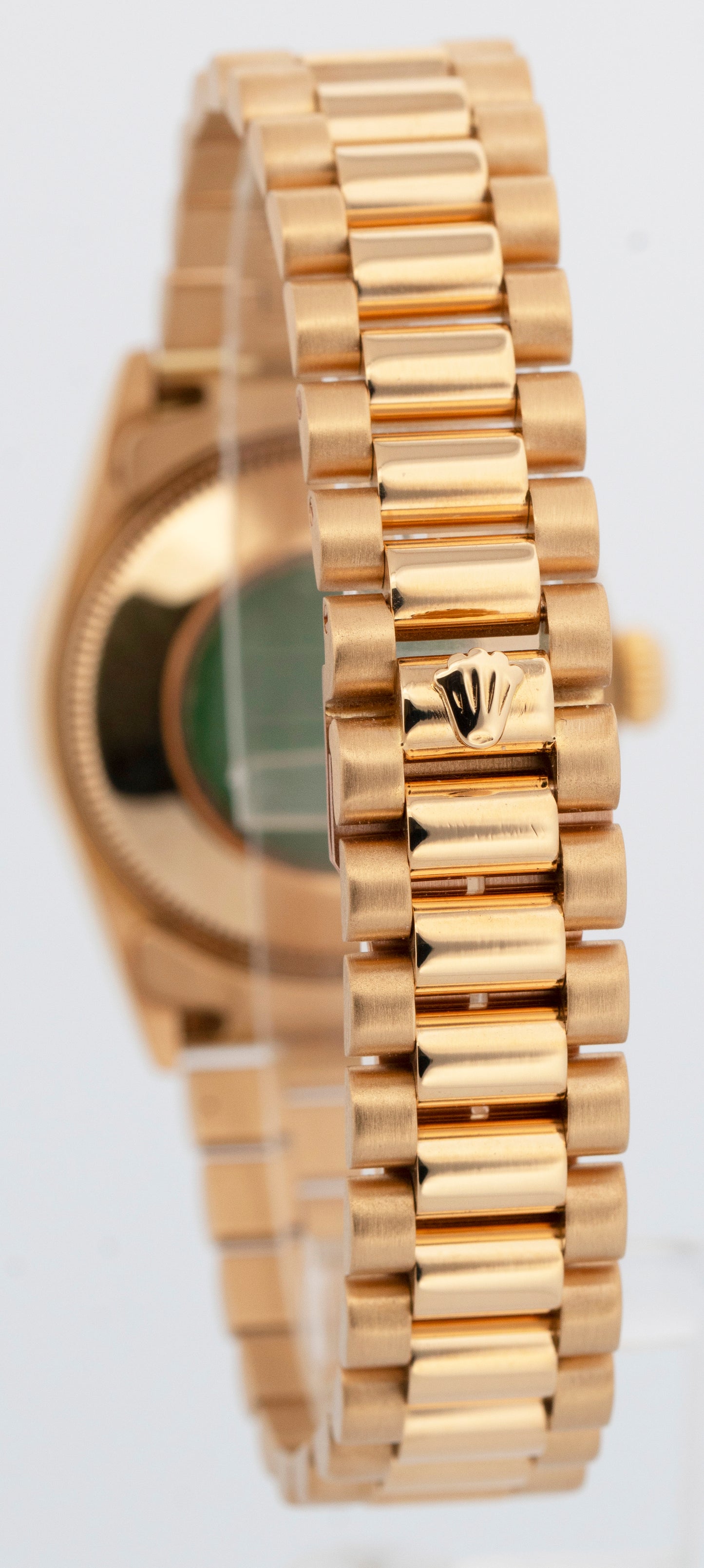 PAPERS Rolex DateJust President MOP DIAMOND 31mm 18K Yellow Gold 68278 BOX