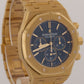 2017 Audemars Piguet Royal Oak 41mm Blue 18K 26320BA.OO.1220BA.02 Box Papers