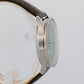 NEW PAPERS Breitling Navitimer Automatic 35 GREEN Steel 35mm A17395 Watch BOX