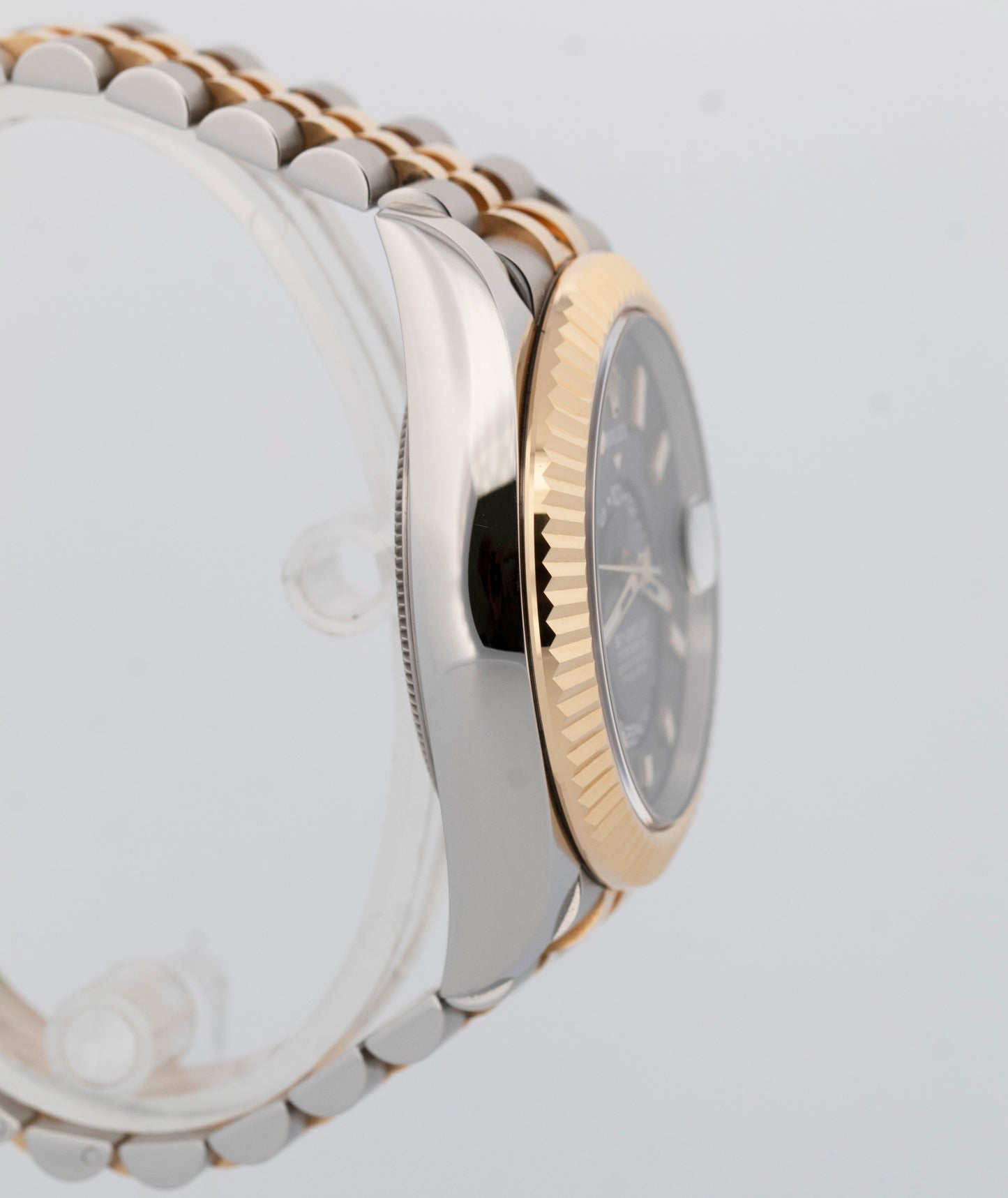 2024 PAPERS Rolex Sky-Dweller BLACK Two-Tone Gold Steel 42mm 336933 Watch BOX