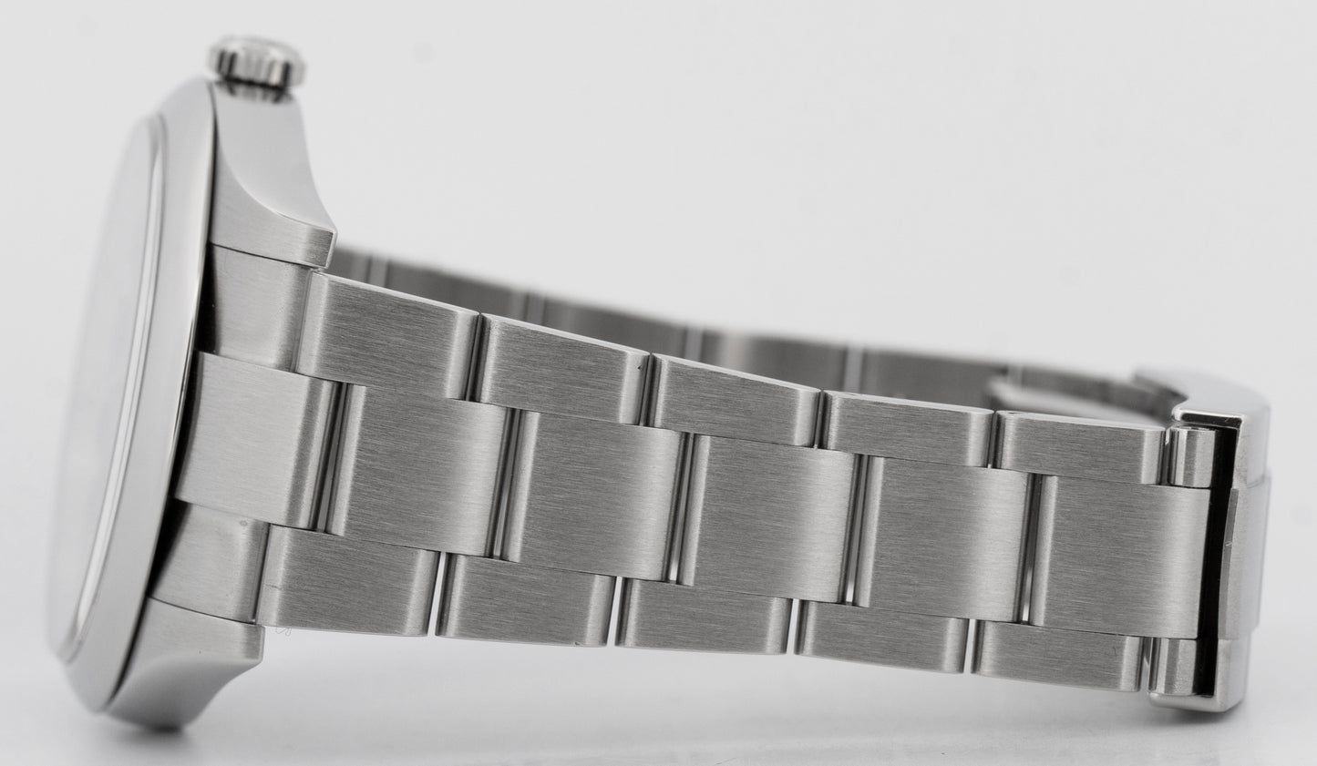 2024 PAPERS Rolex Oyster Perpetual 41mm BLACK Stainless Steel Watch 124300 BOX