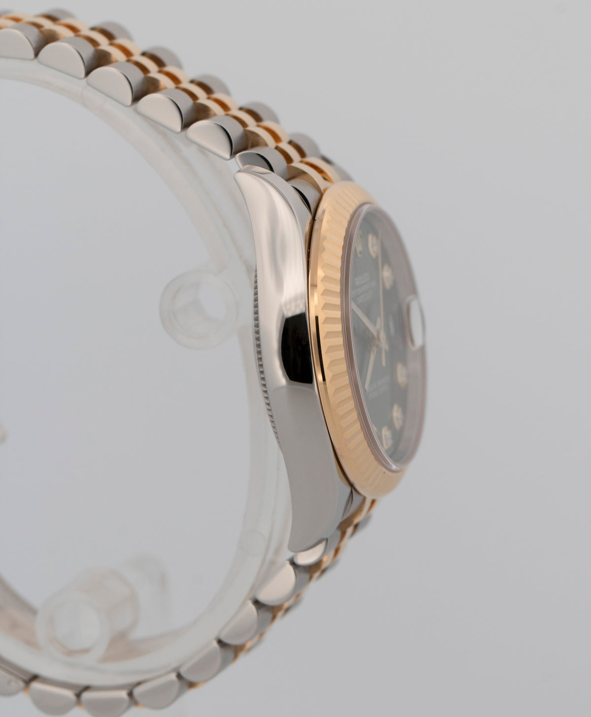 2025 Rolex DateJust 278273 Green Diamond Two-Tone Yellow Gold 31mm Box Papers