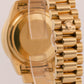 1985 Rolex Day-Date President CHAMPAGNE DIAMOND 18K Yellow Gold 36mm 18038 BOX
