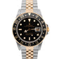 Rolex GMT-Master Black 40mm Two Tone 18K Yellow Gold JUBILEE Date Watch 16753