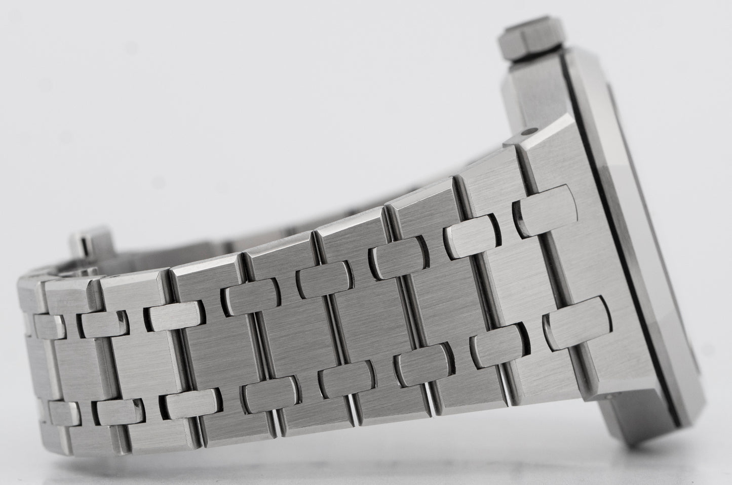 PAPERS Audemars Piguet Royal Oak RHODIUM Stainless 37mm 15450ST.OO.1256ST.02 BOX