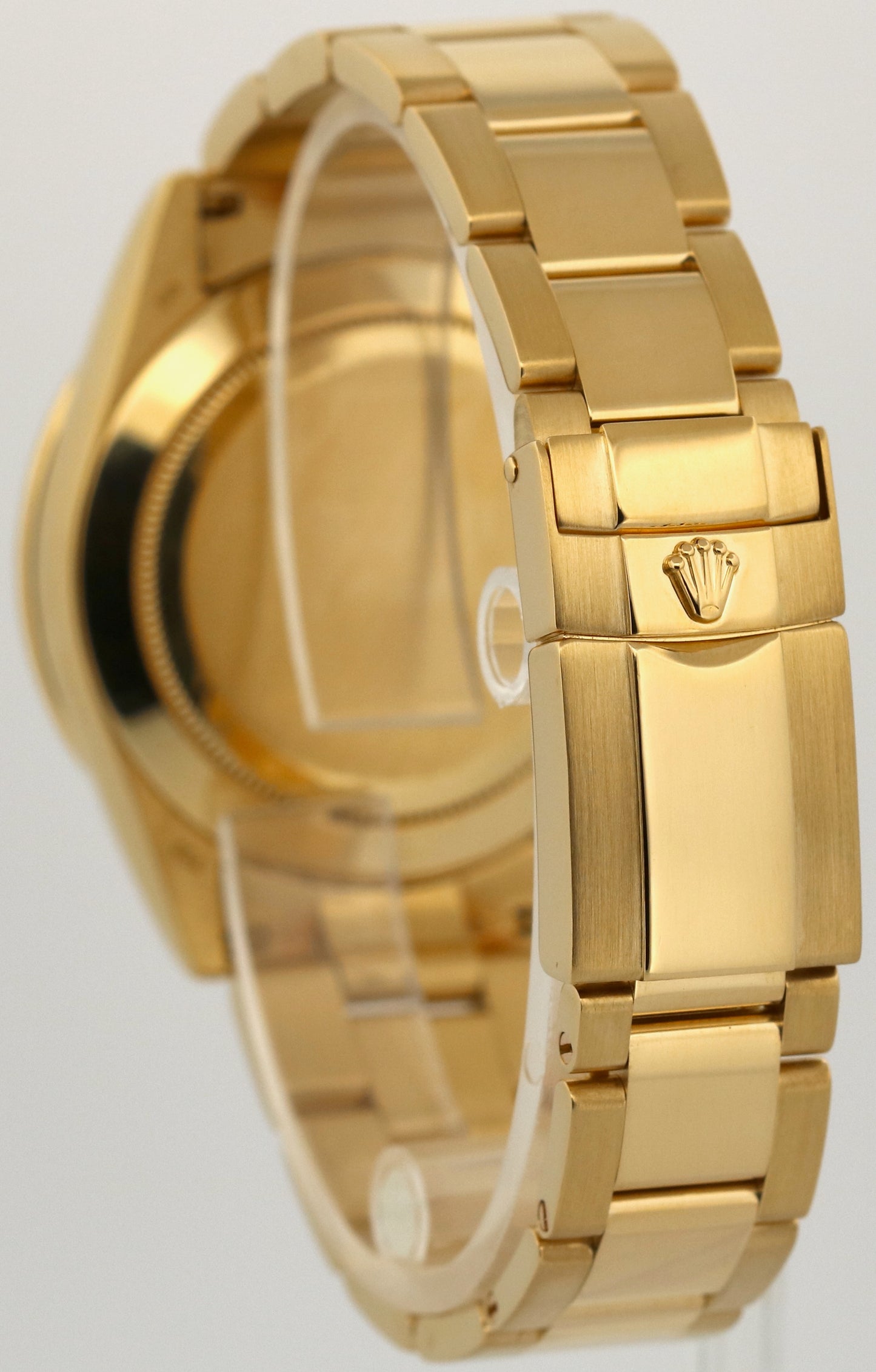 Rolex Daytona Cosmograph 18K Yellow Gold 40mm Black NEWMAN Watch 116528 BOX