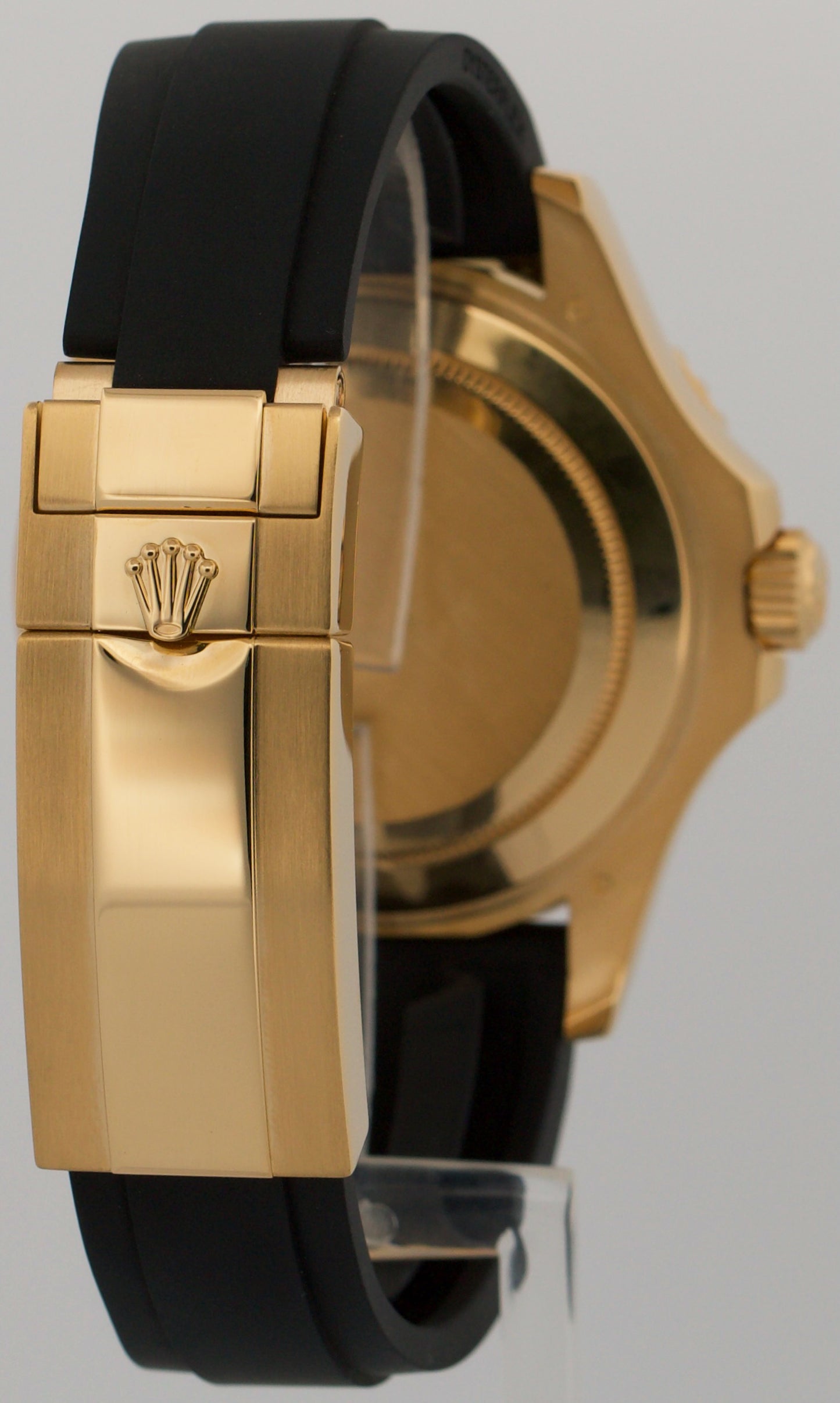 2023 PAPERS Rolex Yacht-Master 18K Yellow Gold Oysterflex 42mm 226658 Watch BOX