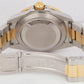 MINT PAPERS Rolex Submariner Date 40mm NO-HOLES 18K GOLD BUCKLE Blue 16613 BOX