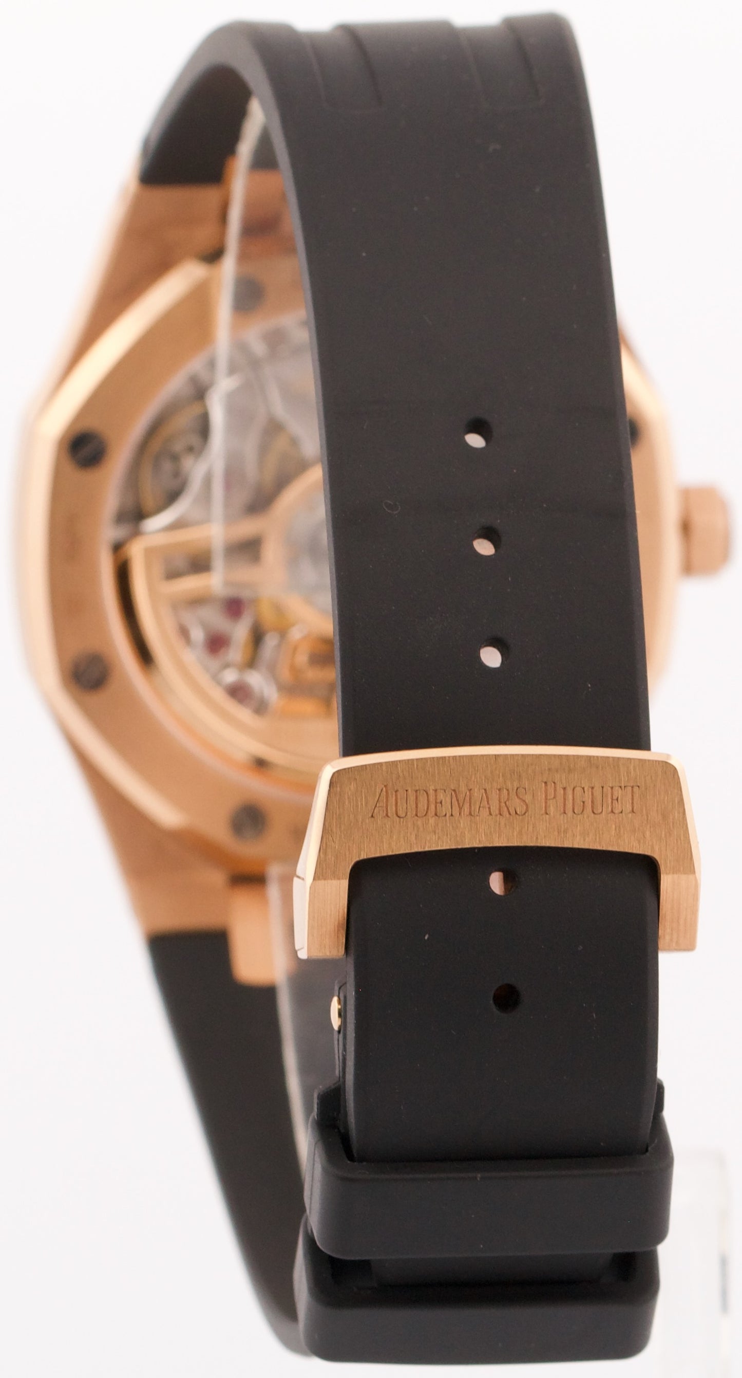 PAPERS Audemars Piguet Royal Oak BLACK 41mm 18K 15510OR 50th Anniversary BOX