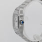 PAPERS Cartier Santos Mid-Size 35mm Stainless Steel White WSSA0029 4075 BOX