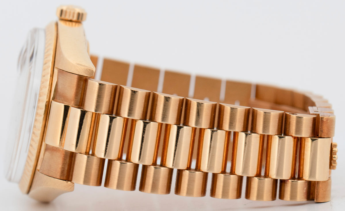 Rolex Day-Date President 1803 Brown Confetti 18K Yellow Gold 36mm Watch