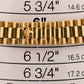 VINTAGE 1984 Ladies Rolex DateJust PRESIDENT 26mm CHAMPAGNE DIAMOND 18K 6917
