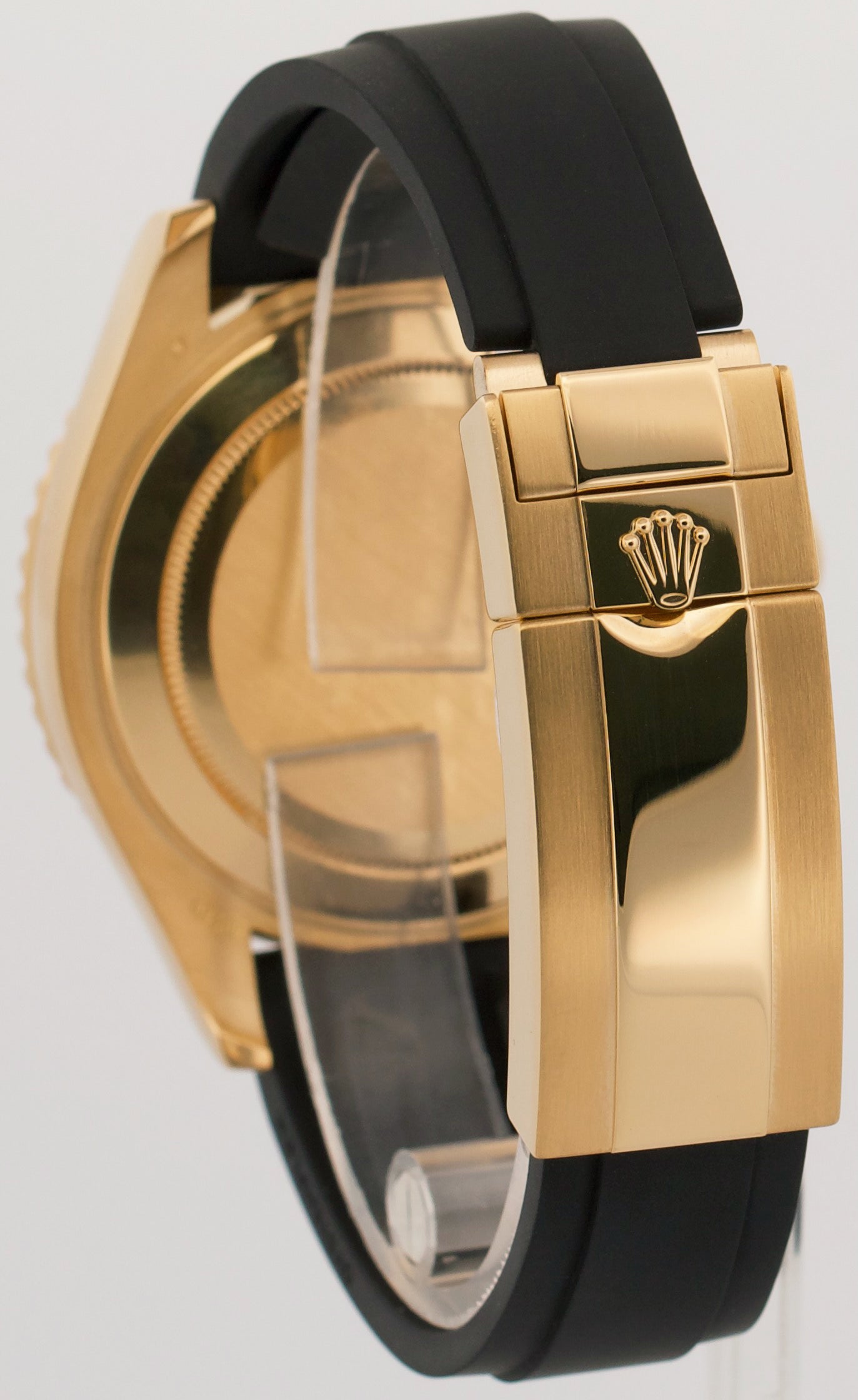 2023 PAPERS Rolex Yacht-Master 18K Yellow Gold Oysterflex 42mm 226658 Watch BOX