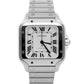2026 Cartier Santos de Cartier Medium 4075 / WSSA0029 White 35.1mm Box Papers