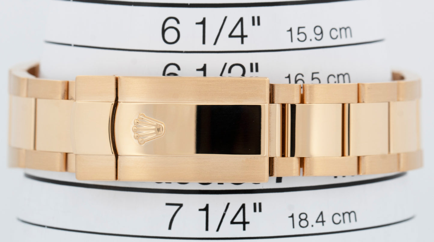 MINT PAPERS Rolex Sky-Dweller CHAMPAGNE 18K Yellow Gold 42mm 326938 Watch BOX