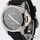 Panerai Luminor Marina 1950 PAPERS Steel Black 44mm PAM01312 Rubber Watch BOX