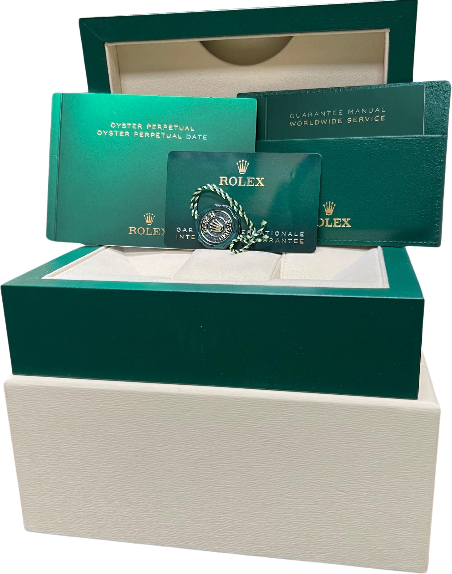 2021 NEW PAPERS Rolex Oyster Perpetual 41mm BLACK Stainless Watch 124300 BOX